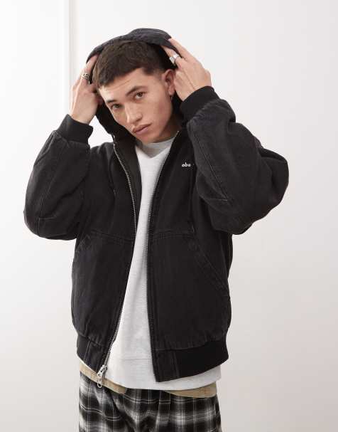 Obey – Wiltern – Kapuzenjacke in Schwarz - view 1