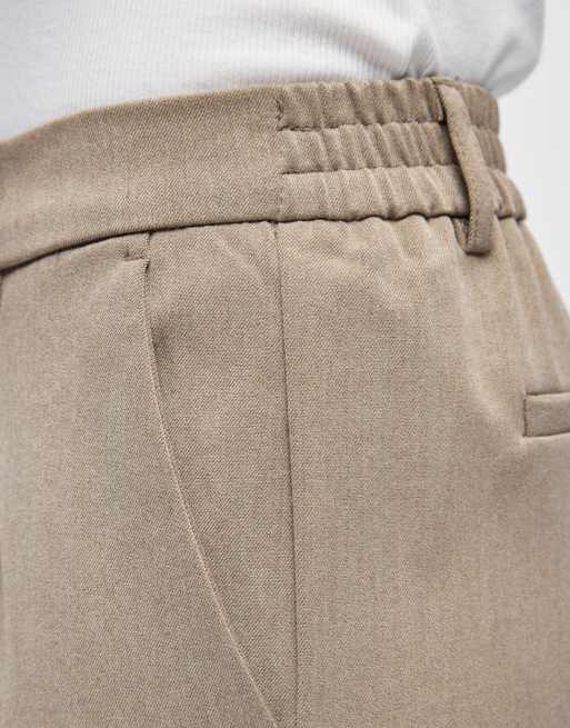 Object - Broek in fossil bruin, 4 van 5