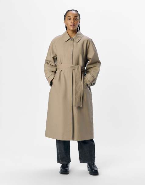 Object – Brungrå trenchcoat - view 1