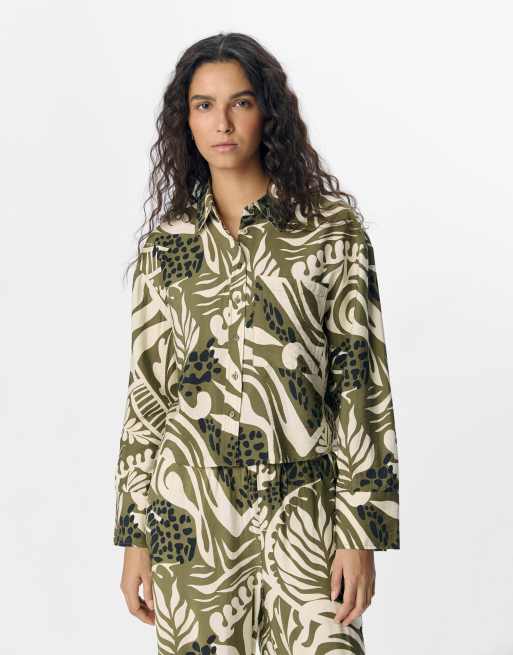 Object - Camicia oliva Capulet