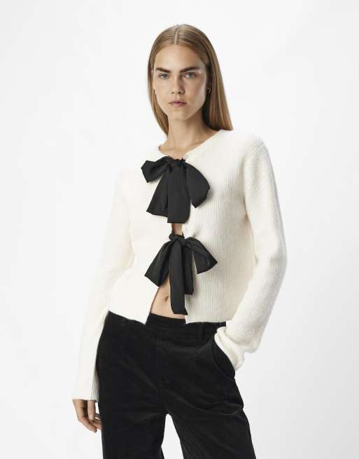 Object - Cardigan bianco sabbia