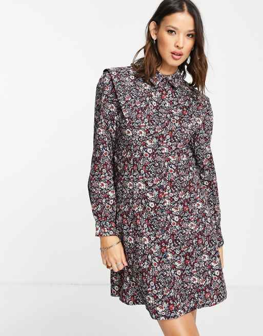 long frock with collar