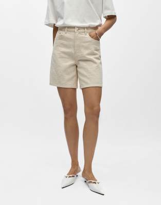 Object Object Denim shorts in birch-Neutral