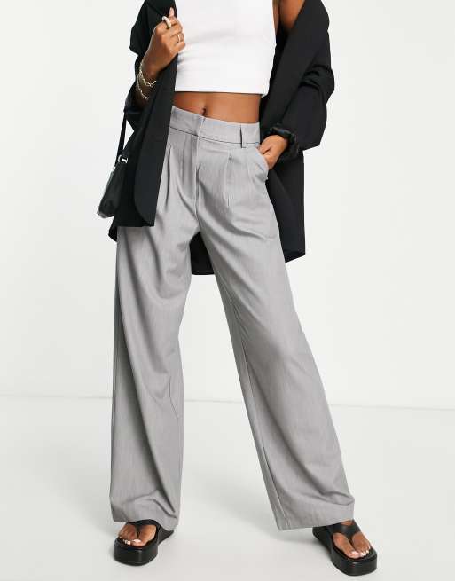 Object – Elegante Dad-Hose in Grau