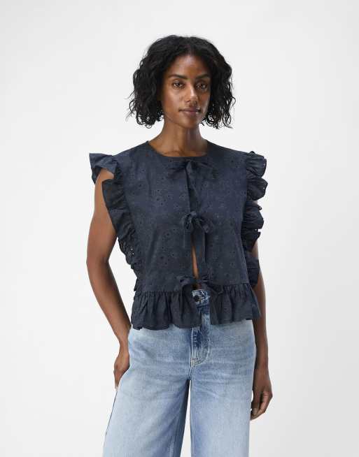 Object – Granatowy top