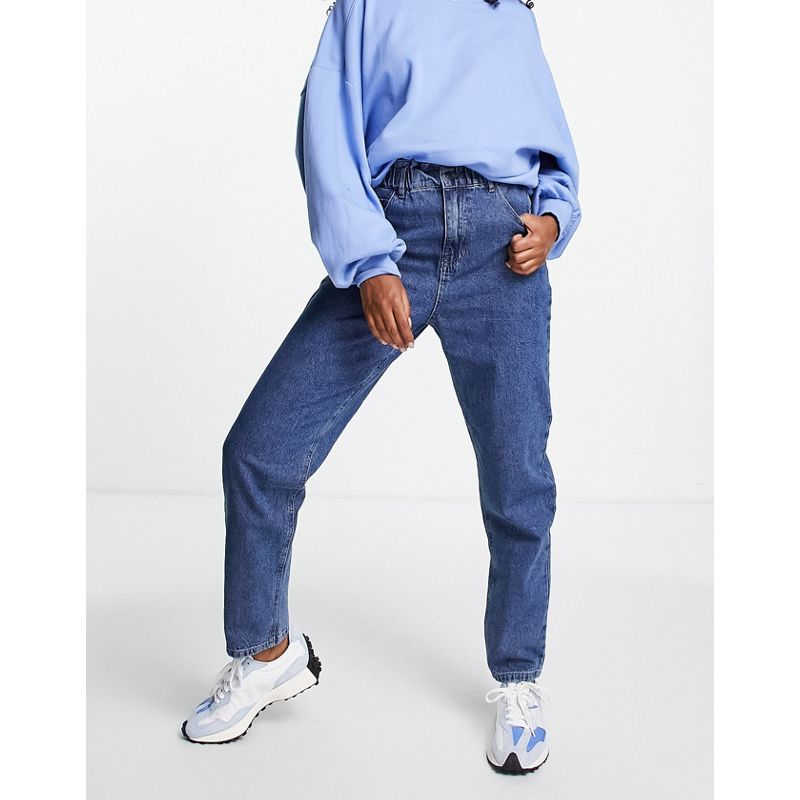 Donna Jeans Object - Jeans a vita alta dritti in cotone organico