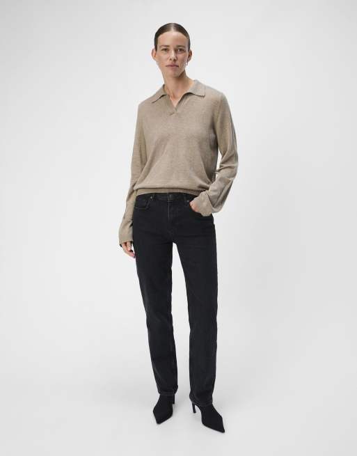 Object Jeans in black