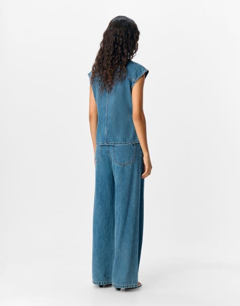 Object Jeans in medium blue denim - view 2