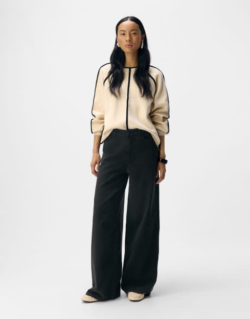 Object – Jeans in Schwarz