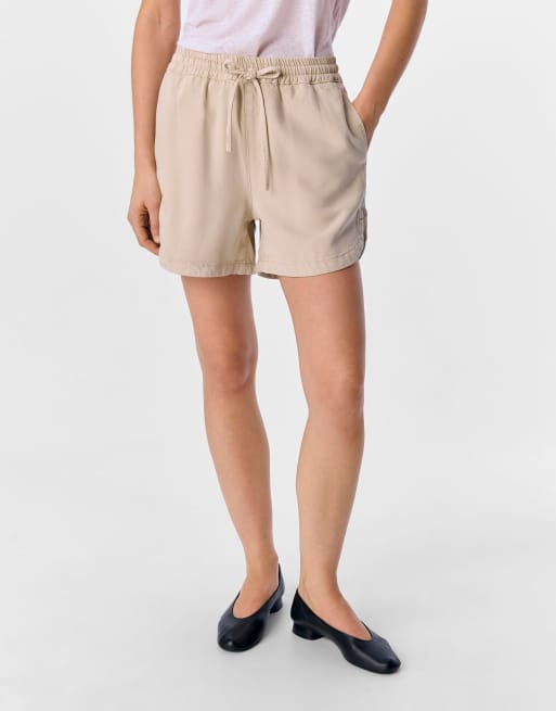 Object – Jeans-Shorts in Sandshell