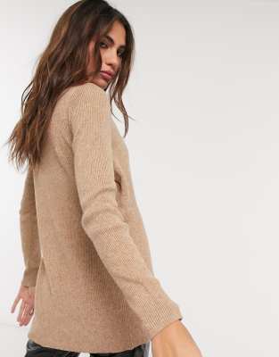 beige wrap cardigan