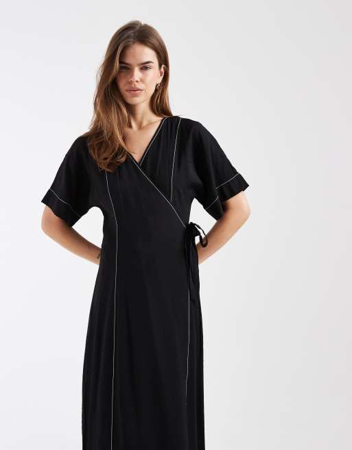 denim dress francesca's Women's Francesca in Secure Wash Size:32x34 32.0 CARE Hand Wash Ava Presley Dress 47003 Kukoosong Women's Round Neck