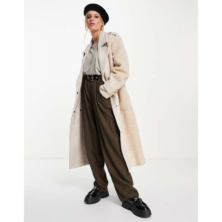 manteau duveteux zara