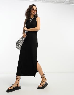 maxi dress in black