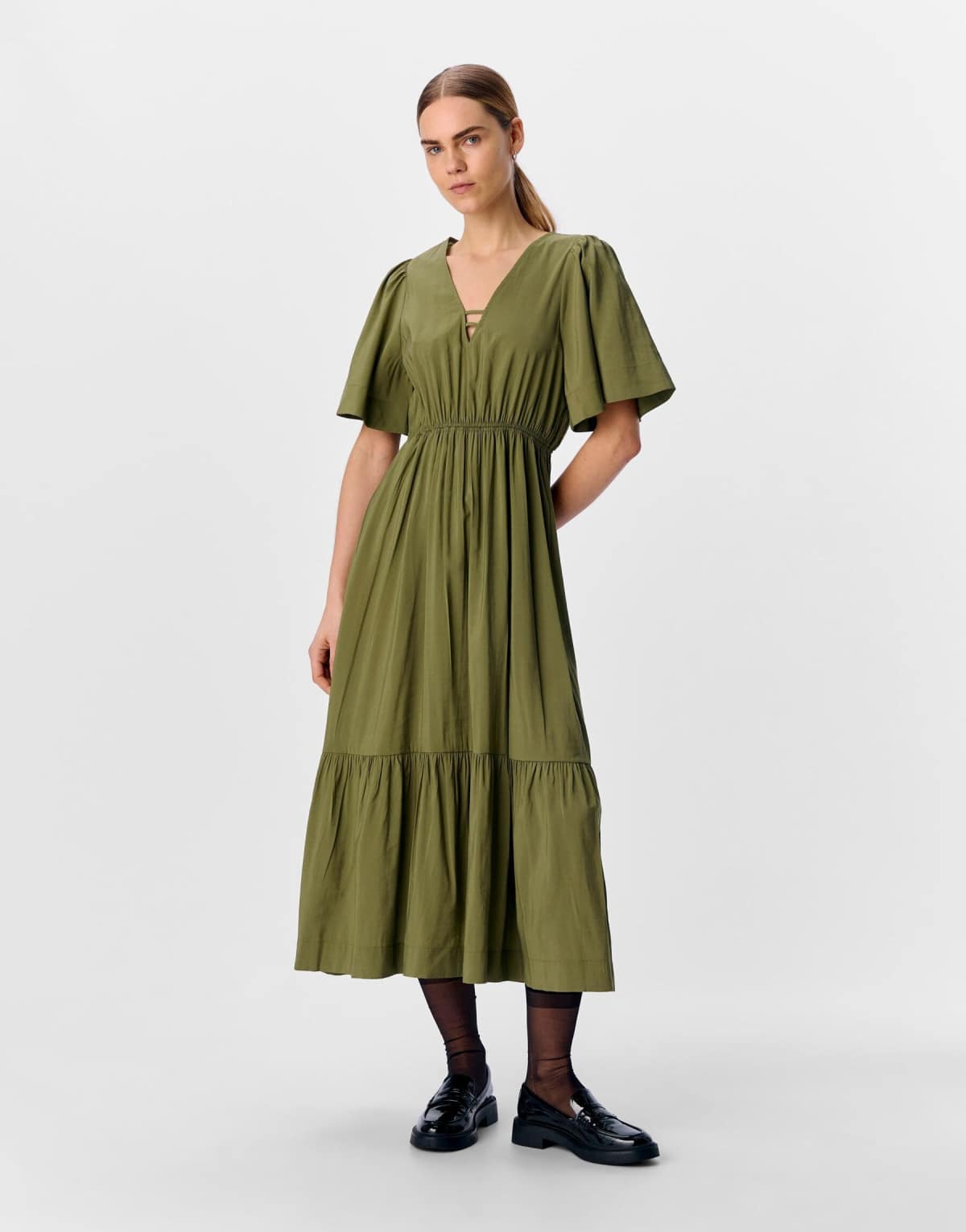 Object Maxi dress in capulet olive