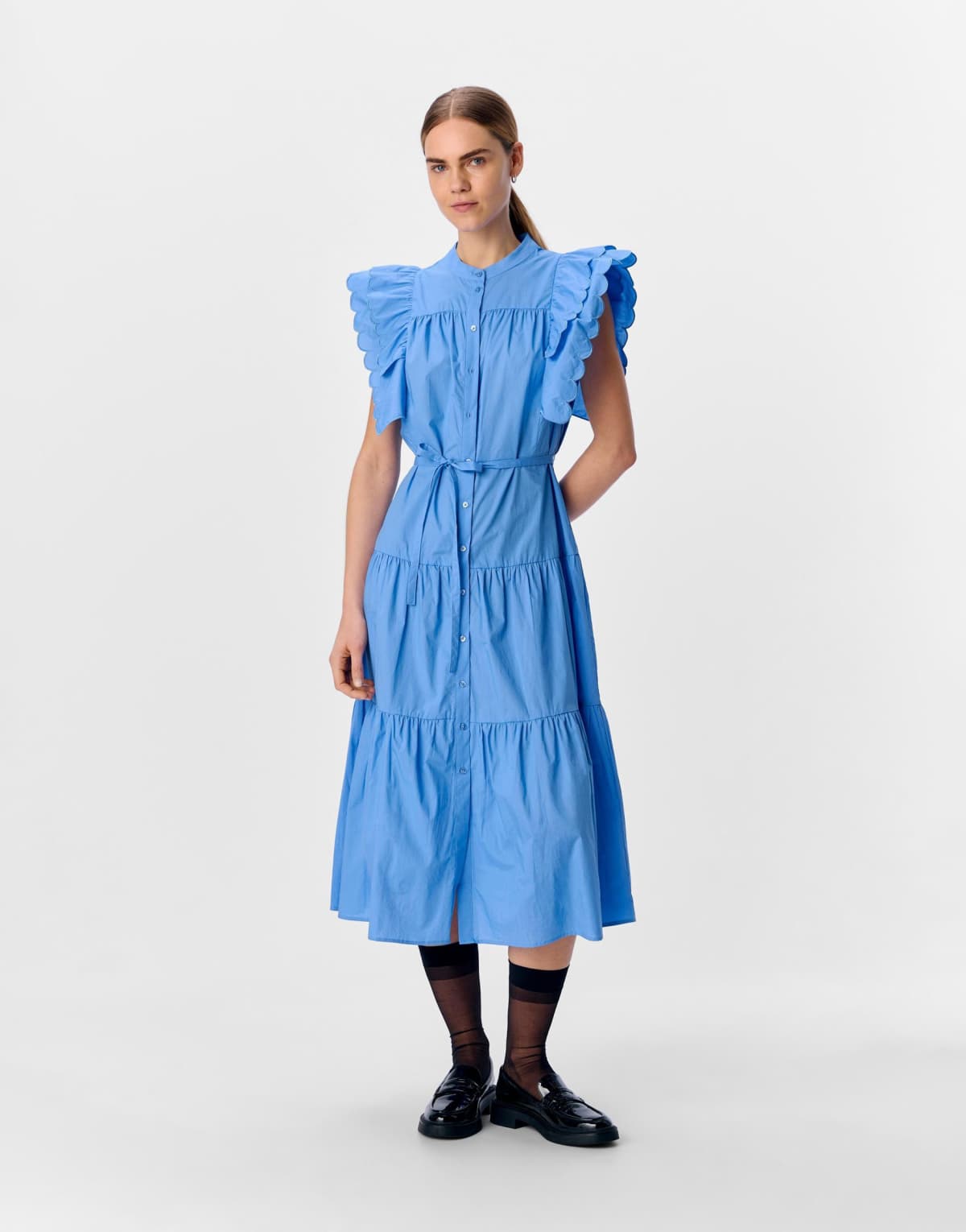 Object Maxi dress in cornflower blue