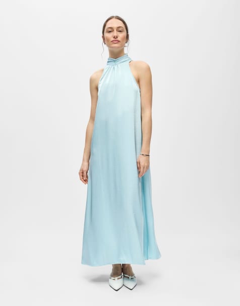Object - Maxi jurk in winter sky - view 1