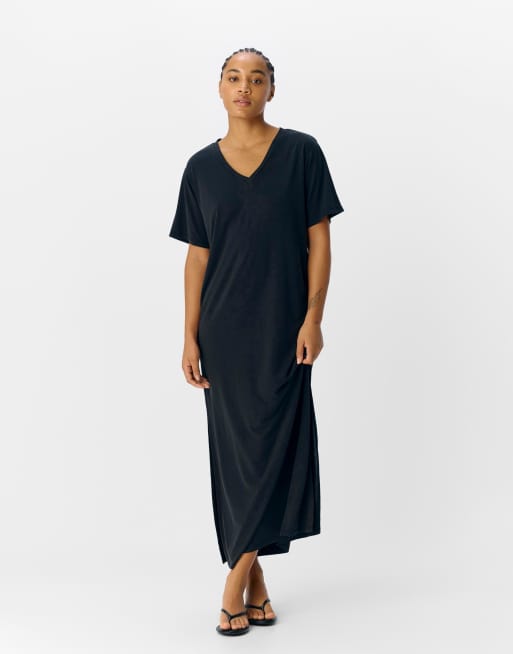 Object - Maxi-jurk in zwart