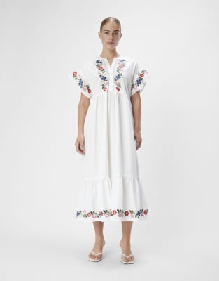 Object - Maxikleid in Tofu-Neutral