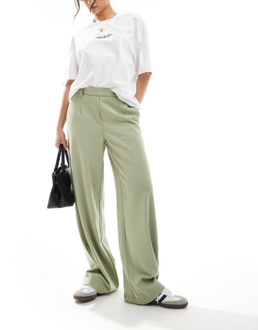 Object - Pantalon ample - Vert thé