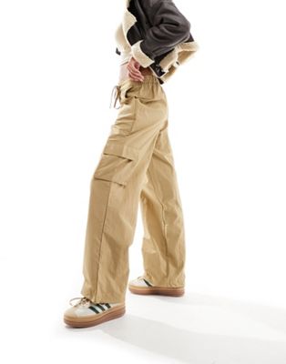 Object tech cargo trouser in beige - ASOS Price Checker