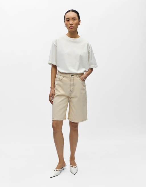 Object - Pantalones cortos color abedul