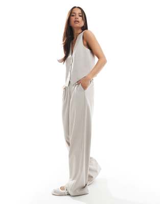 Object Pinstripe Tailored Vest