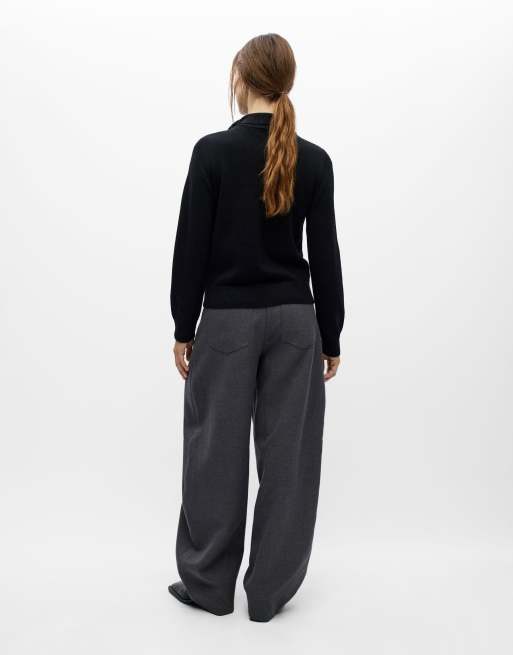Object pullover i svart, 2 av 5