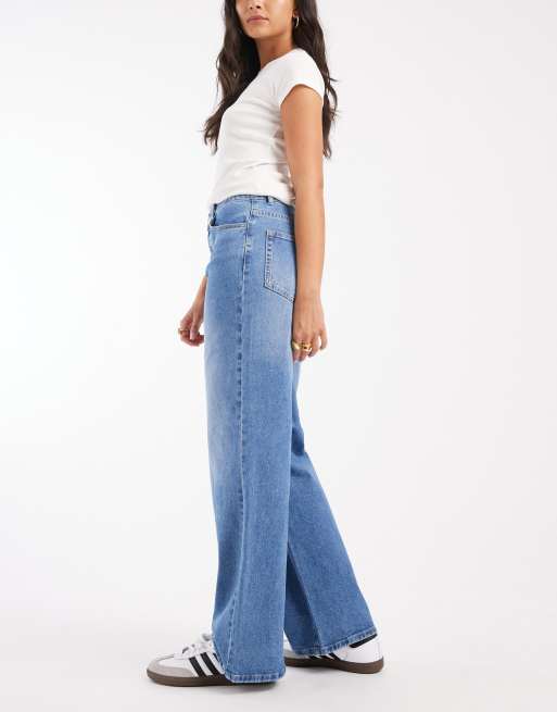 Object – Rio Mae – Ljusblå jeans med vida ben, 2 av 5