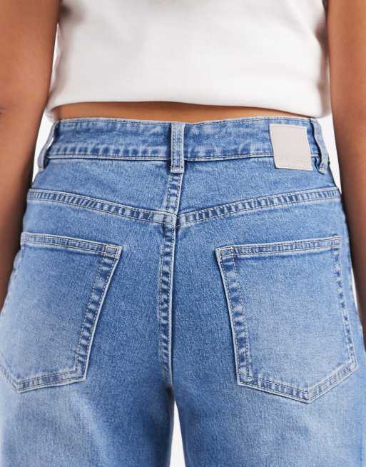 Object - Rio Mae - Lyseblå jeans med brede ben i denim, 5 af 5