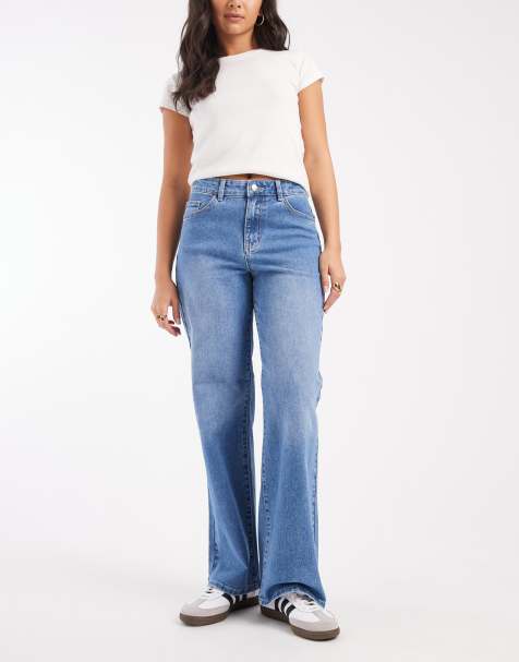 Object – Rio Mae – Weite Jeans in hellem Jeansblau - view 1