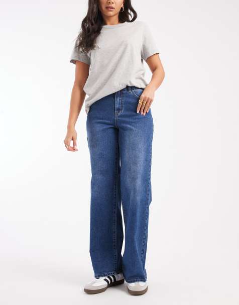 Object – Rio Mae – Weite Jeans in mittlerem Jeansblau - view 1