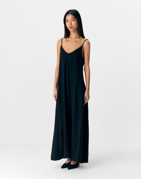 Object - Robe longue - Noir - view 1