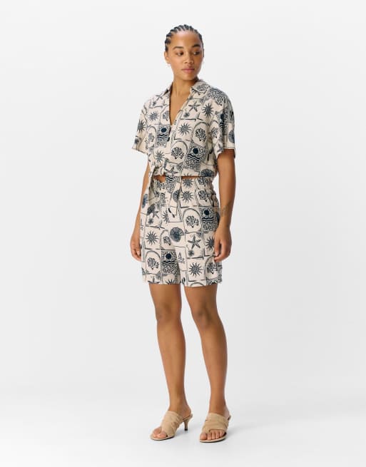 Object - Sandfarvede shorts