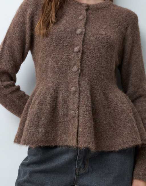 Object Schößchen-Strickjacke in Trüffel, 3 von 4
