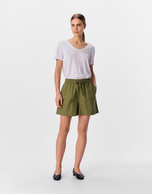 Object – Shorts in Capulet-Olivgrün