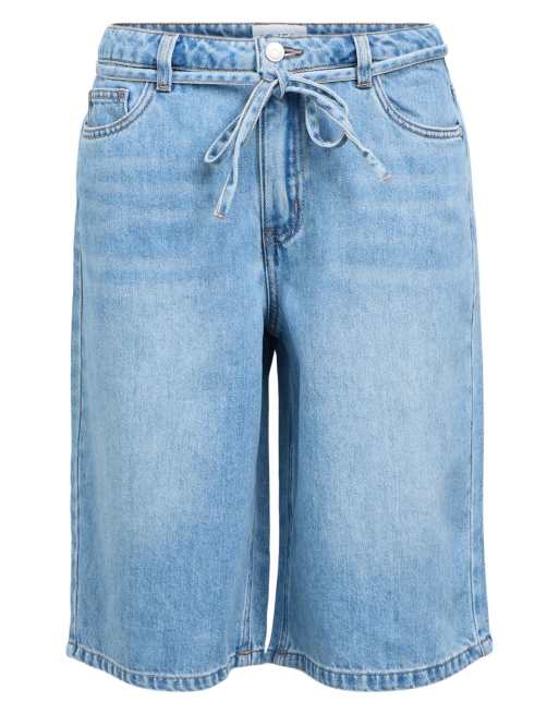 Object Shorts in light blue denim, 5 of 5