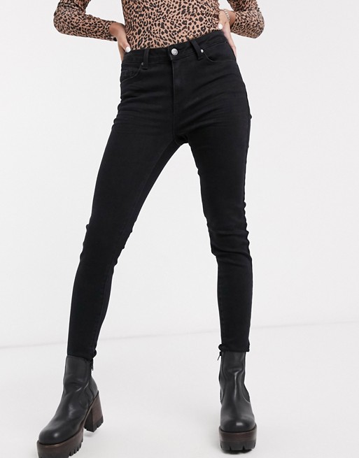 Object skinny jeans in black