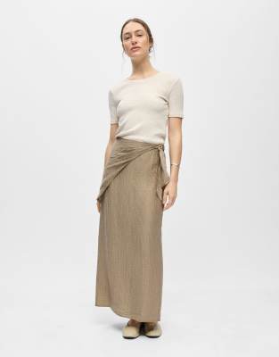 Object Skirt in desert taupe-Neutral
