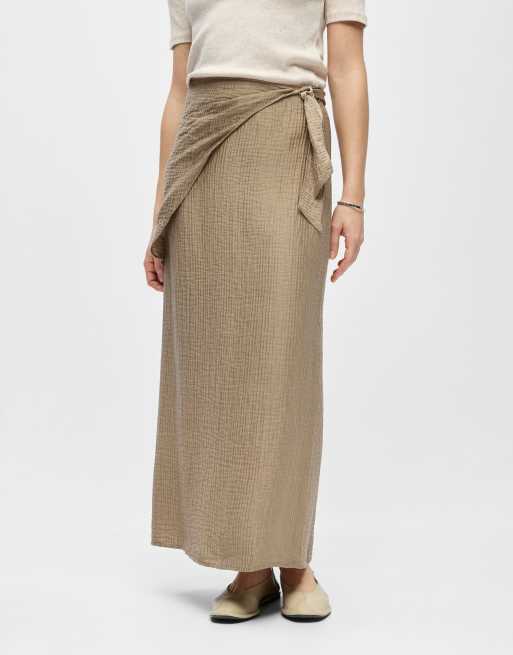 Object Skirt in desert taupe, 4 of 4