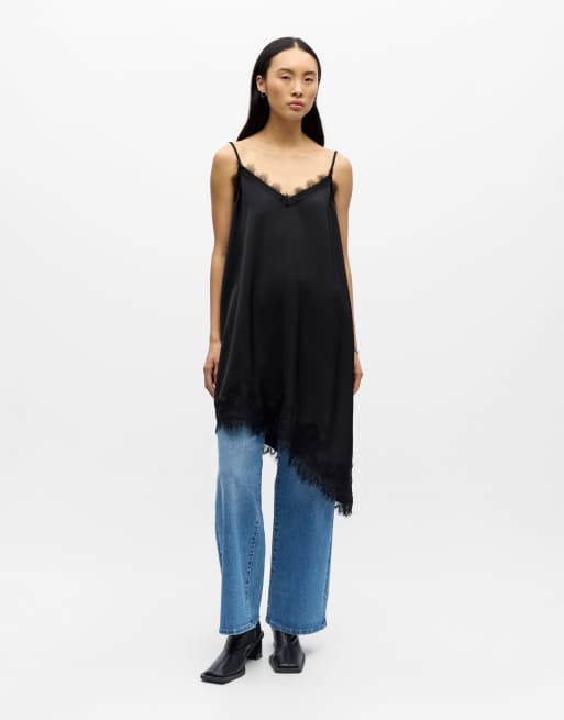 Object Slip dress in black, 3 of 4