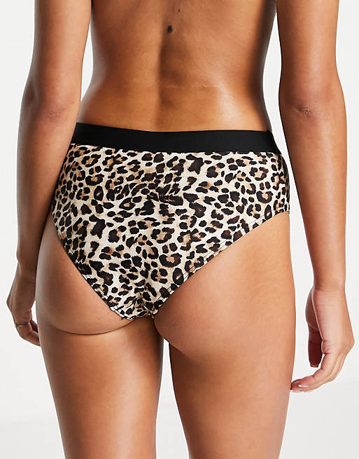 Seamless Cat Meow Animal Bikini Underwear Low Rise-2 Pack
