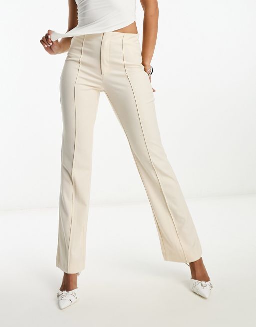 Stretch High Waisted Flared Pants