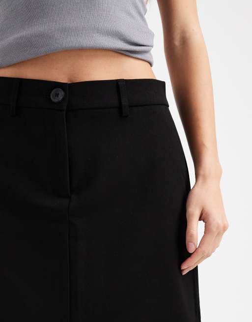Object stretch tailored mini skirt co-ord in black, 4 of 5