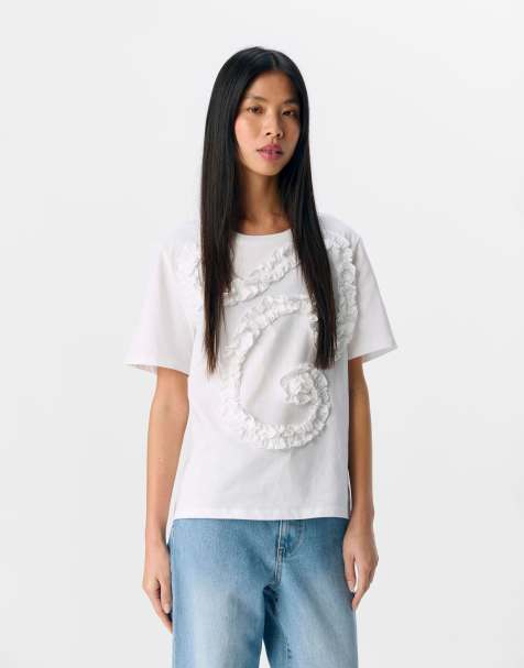 Object – T-Shirt in strahlendem Weiß - view 1