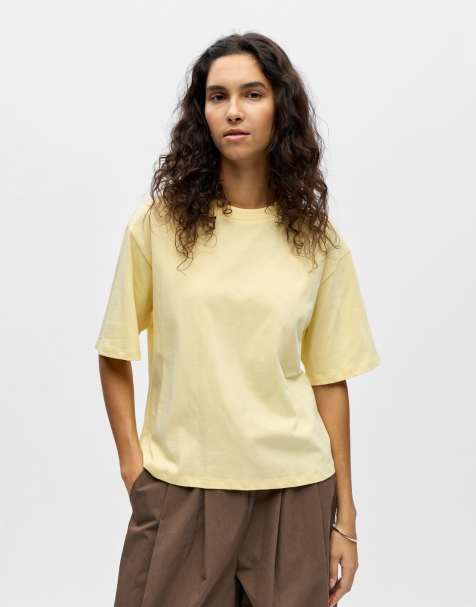 Object – T-Shirt in Sunlight-Gelb - view 1