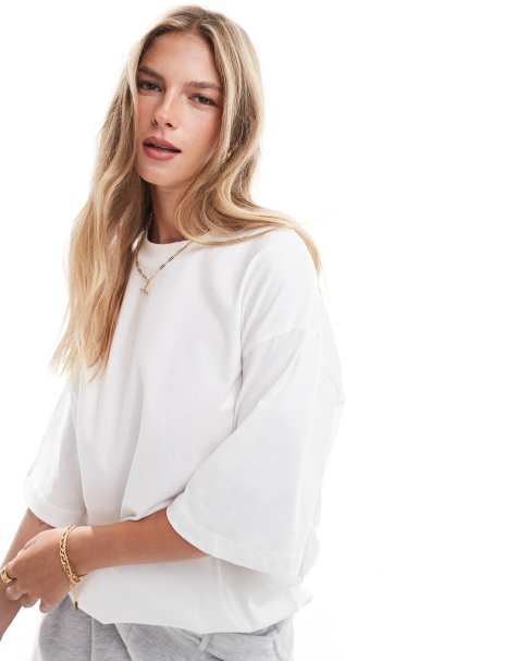 Object - T-shirt oversize - Blanc - view 1