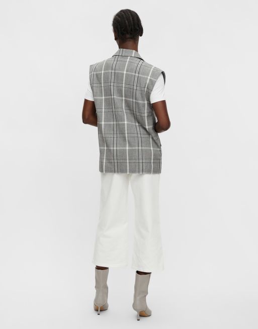 Object tailored waistcoat co-ord in grey check - GREY | ASOS