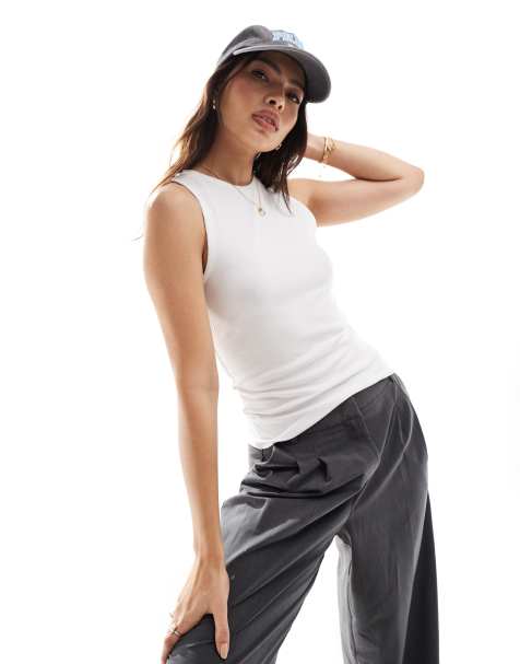 Object - Tanktop in wit - view 1