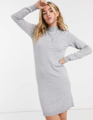 gray jumper dress